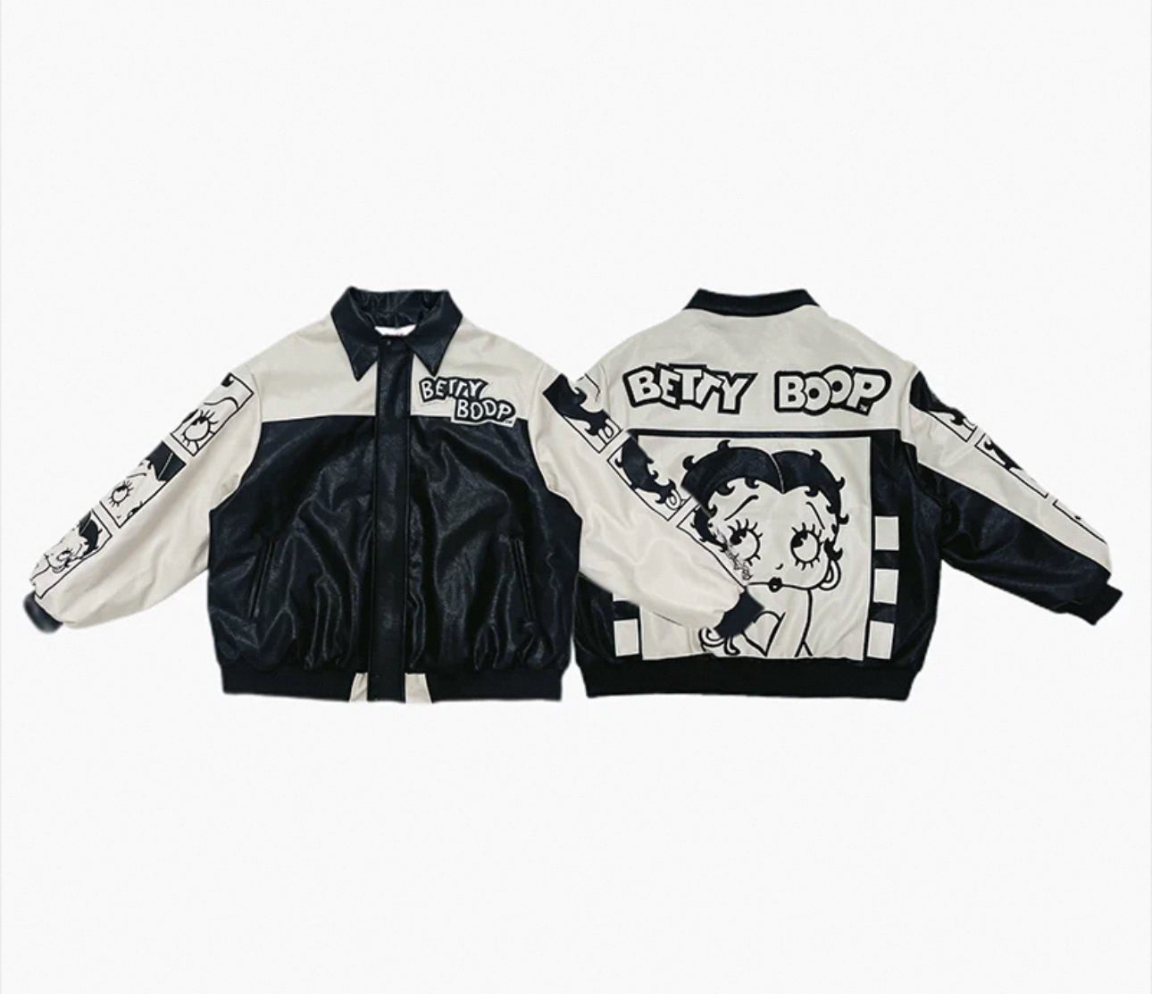 Betty Boop Leather Effect Jacket